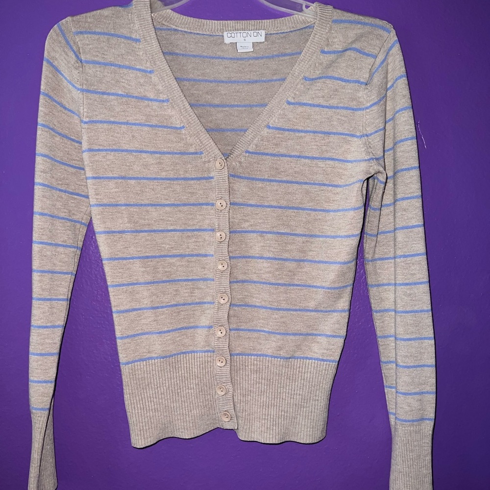 COTTON ON - Striped Cardigan